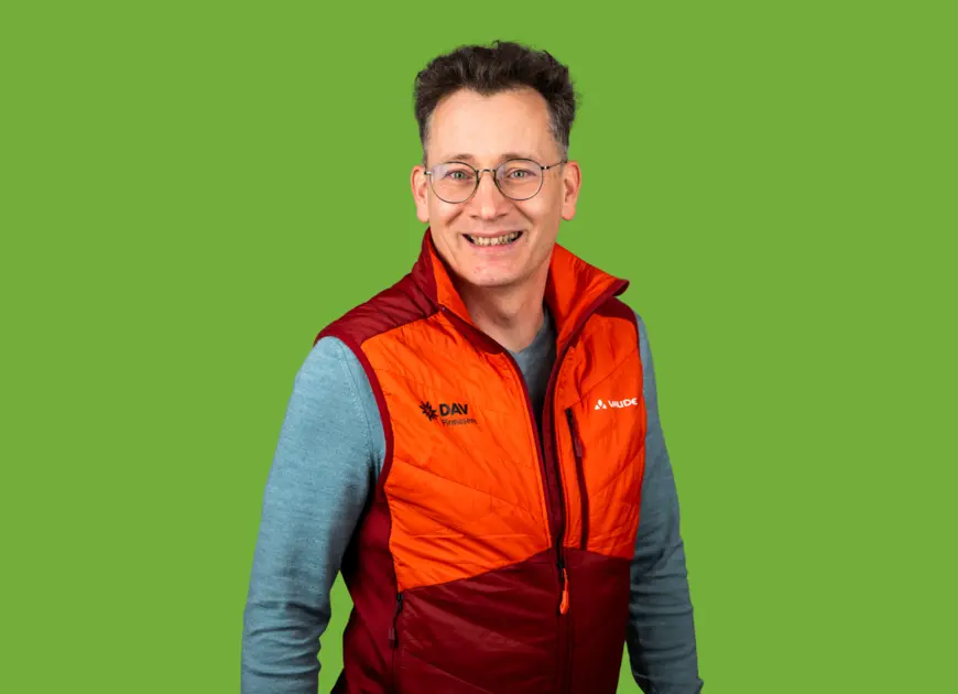 Das Bild zeigt Michael Müller | © DAV