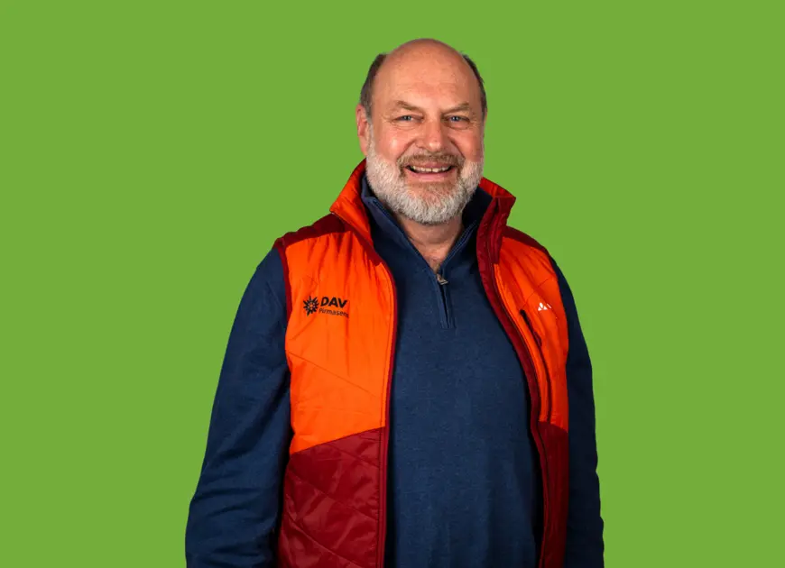 Das Bild zeigt Michael Schwarz | © DAV