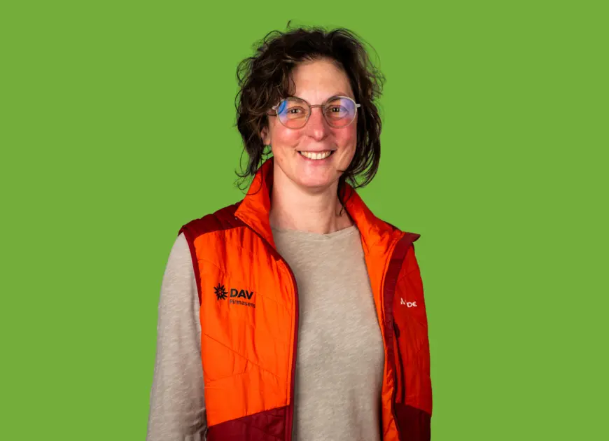 Das Bild zeigt Karina Fröhlich | © DAV