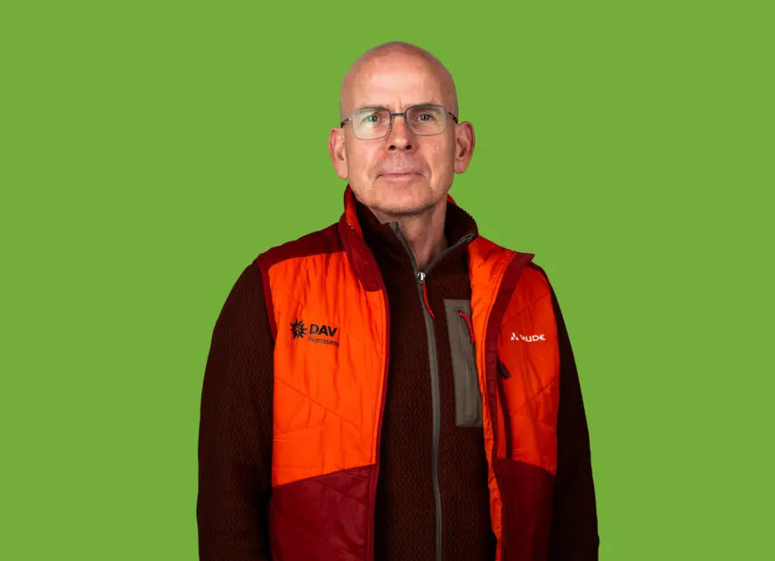 Das Bild zeigt Hans-Peter Fröhlich | © DAV