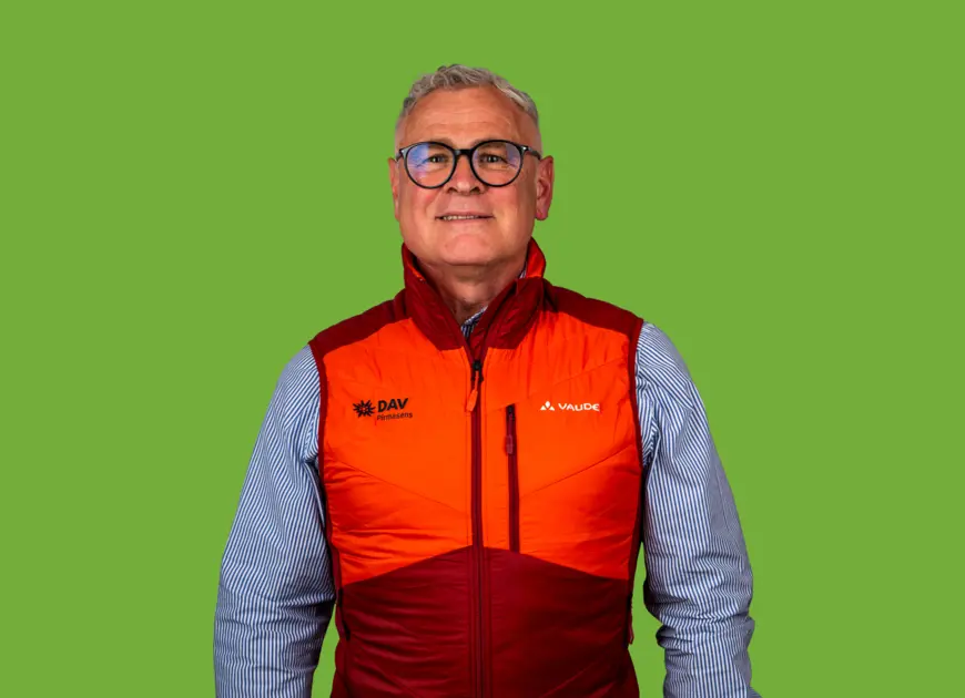 Das Bild zeigt Michael Engelhardt | © DAV